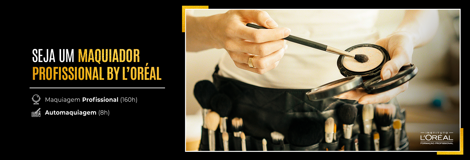 Banner Seja um maquiador